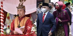 Foto Sugianto Sabran Mantan Suami Ussy Sulistiawaty Sebagai Gubernur Kalimantan Tengah, Sering Didampingi Istri Cantiknya