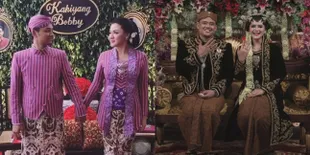 FOTO Sumbang Lagu, Vicky Shu dan Suami Serasi di Nikahan Kahiyang