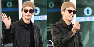 FOTO: Sung Hoon Berangkat ke Jakarta Buat Fan Meeting, Santai Tapi Tetap Ganteng