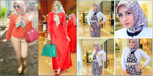 FOTO: Heboh Kabar Nikah, Shinta Bachir Jadi Bumil Cantik Berhijab