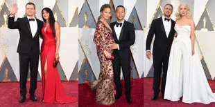 FOTO: Super Mesra, 9 Seleb yang Ajak Pasangannya Datang ke Oscar