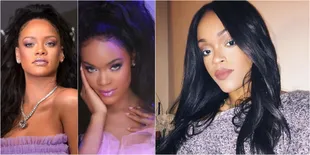FOTO: Susah Dibedakan, Wanita Ini Mirip Dengan Rihanna