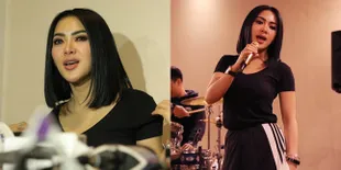 FOTO Syahrini Latihan Untuk Konser '10 Tahun Jambul Khatulistiwa'