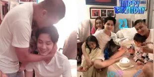 FOTO: Tak Sedang Bersama Tamara Bleszynski, Teuku Rassya Rayakan Ulang Tahun dengan Ibu Tirinya