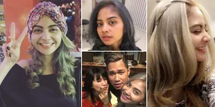 FOTO: Tampil Beda, Tiwi Sakuramoto Cantik Dengan Rambut 'Putih'