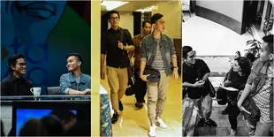 FOTO: Tampil di TV, Adu Ganteng Gibran VS Kaesang Bikin Histeris