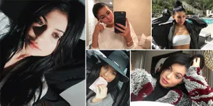 FOTO: Tampil No Make Up & Natural, Kylie Jenner Secantik Bidadari