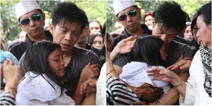 Tangan Penuh Tanah, Ariel NOAH Cium-Peluk Erat Allea Yang Nangis
