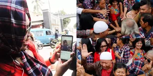 FOTO: Tangis Bahagia Para Pendukung, Lihat Ahok Bebas Hari Ini