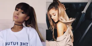 FOTO Tanpa Ponytail, Ini Gaya Ariana Grande Dengan Rambut Terurai