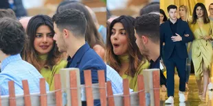 FOTO Tawa Bahagia Priyanka Chopra di Nikahan Sepupu Nick Jonas