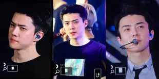 Foto Terbaru Sehun EXO dengan Rambut Baru yang Pendek Banget, Makin Ganteng?
