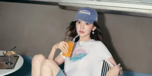 Foto Terbaru Zhang Ruonan Dengan Gaya Streetwear yang Trendy, Tetap Cantik Maksimal 
