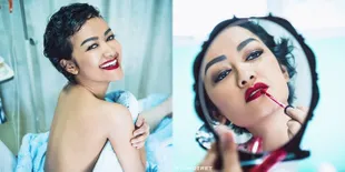 FOTO: Tetap Cantik, Julia Perez Lakukan Pemotretan di Rumah Sakit