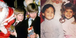 FOTO Throwback Seleb Saat Rayakan Natal Bersama Santa Claus