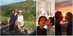 FOTO Tiga Tahun Pacaran, Luna Maya dan Reino Barack Makin Lengket