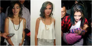 FOTO: Tubuh Menjadi Sangat Kurus, Sheila Marcia Gendong Anaknya
