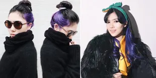 FOTO: Ubah Model Rambut, Isyana Sarasvati Tampilkan Warna Catchy