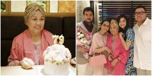 FOTO: Ulang Tahun ke 79, Nenek Raline Shah Terlihat Awet Muda!
