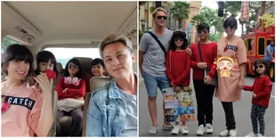 FOTO: Ultah ke 30, Andhika Pratama Ajak Keluarga ke Singapura