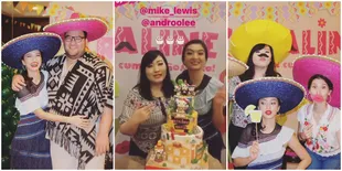 FOTO: Ultah ke 32 Tahun Raline Shah, Bertabur Dekor Ala Mexico!