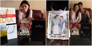 Foto: Ultah Manis Nita Sofiani di India, Penuh Kado Dari Vin Rana