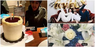 FOTO: Ultah, Marsha Aruan Dapat Surprise Dari El Rumi & Kerabat