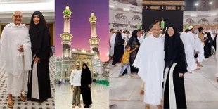 FOTO Umrah Bareng Pertama Usai Menikah, Maia Estianty dan Irwan Mussry Bahagia