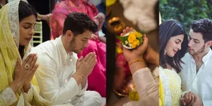 FOTO Upacara Pertunangan Priyanka Chopra - Nick Jonas, Adat India
