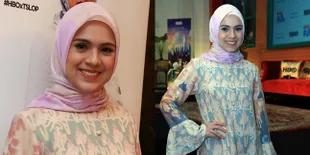 FOTO Urus Anak di Bulan Puasa, Nycta Gina Bagi Tugas Dengan Suami