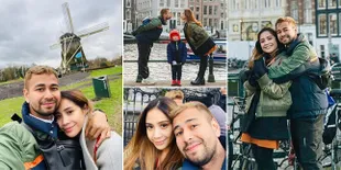 FOTO: Usai Jepang, Raffi Ahmad & Nagita Slavina Liburan Romantis Keliling Eropa