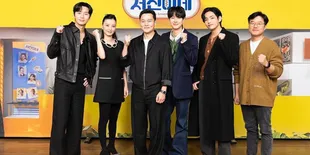 Foto V BTS Hingga Park Seo Joon di Konferensi Pers 'Jinny's Kitchen', Para Visual yang Kompak Semuanya