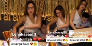 FOTO Viral Nia Ramadhani Makan di Restoran Bareng Ardi Bakrie dan Anak-Anak, Diduga Keluar dari Rehab