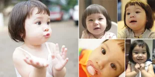 FOTO: Wajah Close Up Baby Gempi, Lucu Bulat Menggemaskan!