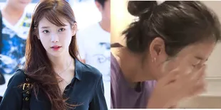 FOTO: Wajah Close Up Polos Tanpa Makeup IU, Bukti Cantik Nyata