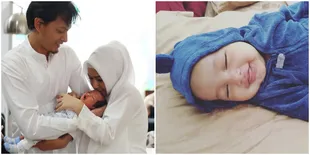 FOTO: Wajah Lucu Baby Hasan, Anak Pertama Fedi Nuril - Istri