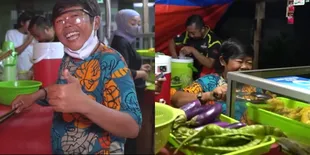 Foto Warung Sederhana Milik Pelawak Adul, Jualan Pecel Ayam Untuk Mewujudkan Keinginan Istri