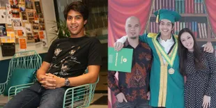 FOTO: Wisuda Dihadiri Dhani dan Maia, El Rumi Ungkap Rasa Bahagia