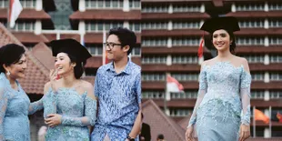 FOTO: Wisuda Sarjana Hukum UI, Febby Rastanty Cantik Flawless