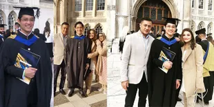 FOTO Wisuda Sarjana Teuku Rassya di London, Dihadiri Teuku Rafli dan Nurah Syahfirah