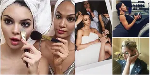FOTO: Yuk Intip Persiapan Para Selebritis Sebelum Hadiri Met Gala