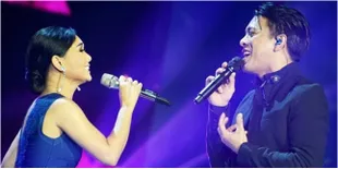FOTO Yuni Shara & Ariel NOAH Terlarut Suasana Duet, Keren Abis!