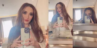FOTO Zaskia Gotik Santai Tetap Selfie Kala Anak Menangis, Panen Kritikan Pedas dari Netizen