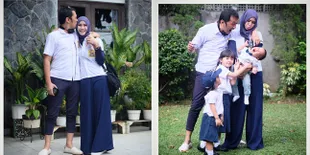 FOTO: Zaskia Mecca & Keluarga Jadi Anak SMP, Kompak dan Kocak