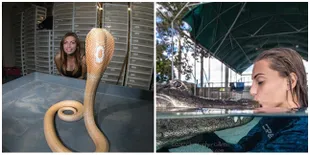 Gabby Nikolle, Cewek Cantik Yang Hobi Main Dengan Binatang Buas