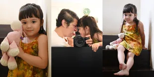 Gading Marten dan Gempi Quality Time, Asyik di Depan Kamera