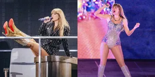 Begini Penampilan Taylor Swift di Konser Eras Tour Dengan Busana Cantik Era Lover