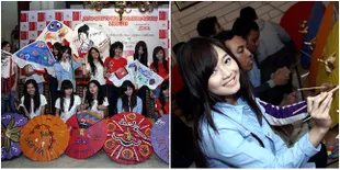 Galeri Event JKT48 Ajak Fans Kunjungi Museum Layang-Layang