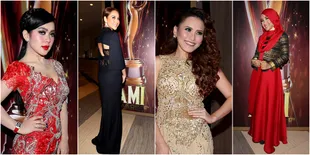 Galeri Fashion Glamor Sederet Artis di Red Carpet AMI Awards 2014