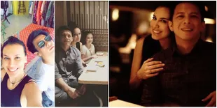 Galeri Foto Ariel NOAH dan Sophia Latjuba, Pelukan Manis Mesra